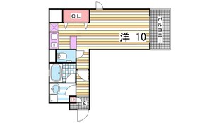 メゾンアイリスの物件間取画像